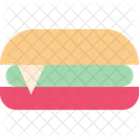 Burger Fastfood Sandwitch Icon
