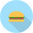 Burger Restaurant Concept Icon