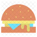 Iburger Burger Hamburger Icon
