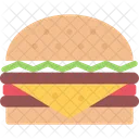 Hamburger Burger Icon