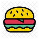 Fastfood Burger Meal Icon