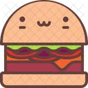 Burger Cheeseburger Food Icon