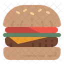 Hamburger Bun Burger Icon