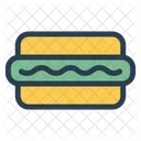 Burger Snack Foods Icon
