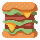 Meat Hamburger Burger Icon