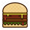 Burger Meat Beef Icon