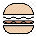 Burger Fastfood Italian Icon