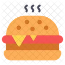 Fast Food Burger Junk Food Icon