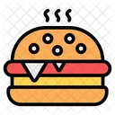 Fast Food Burger Junk Food Icon