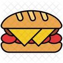 Burger Sandwich Breakfast Icon