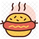 Burger Susage Burger Ham Burger Icon