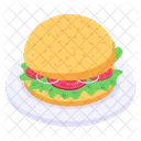 Hamburger Burger Sandwich Icon