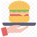 Burger Fast Food Cheeseburger Icon