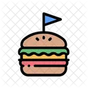 Burger Fast Food Sweet Icon