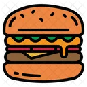 Burger Cheese Fast Icon