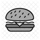 Burger Cheese Cooking Icon