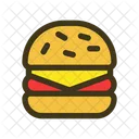Burger Meat Hamburger Icon