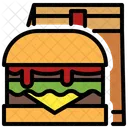 Patty Beef Meat Icon