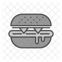Burger Cheese Cooking Icon