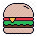 Burger Hamburger Fast Food Icon
