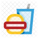 Burger Cola Fastfood Icon