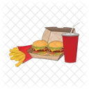 Hamburger Burger Food Icon