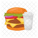 Burger Food Meal Icon