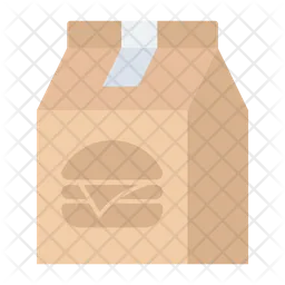 Burger Bag  Icon