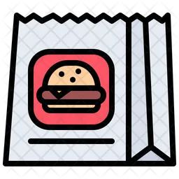 Burger Bag  Icon
