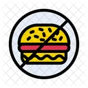 Stop Fastfood Notallowed Icon