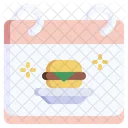 Burger International Day Junk Food Icon