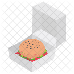Burger Delivery Icon