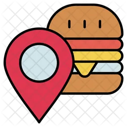 Burger Delivery  Icon