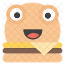 Food Emoji Burger Emoticon Icon