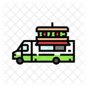 Burger Essen LKW Symbol