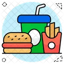 Burger Fast Food Junk Food Icon