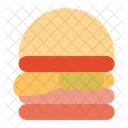 Burger Fast Food Lettuce Icon