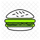 Burger Fast Food Sandwich Icon