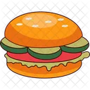 Burger Food Fast Food Icon