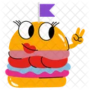 Burger Food Hamburger Icon