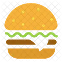 Cheeseburger Hamburger Fast Food Icon