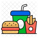 Burger Fast Food Junk Food Icon