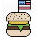 Burger Essen USA Symbol