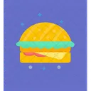 Burger Fast Food Junk Food Icon