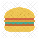 Burger Fast Food Mahlzeit Symbol