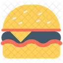 Burger Hamburger Junk Food Icon