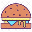 Iburger Burger Hamburger Icon