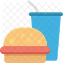 Burger Getrank Fast Symbol
