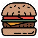 Hamburger Bun Burger Icon