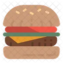 Hamburger Bun Burger Icon